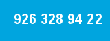 926 328 94 22 926 328 94 22